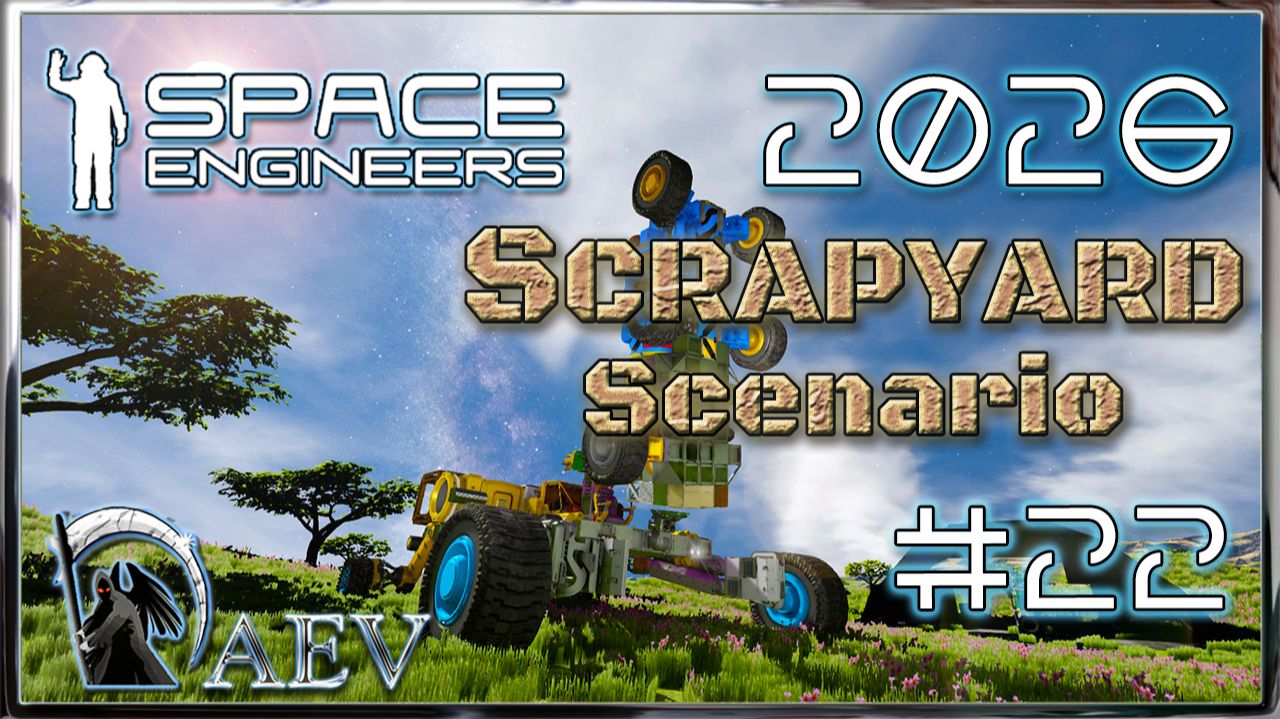 Space Engineers🪐 №22 Scrapyard 2026 🚧Сценарий Свалка! Богомол🦗 смотреть онлайн