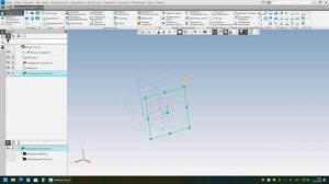 Компас 3Д постороение по сечениям, как скрутить деталь
