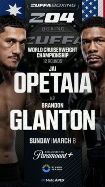 Опетая VS Глэнтон 08.03.2026 #shorts #джейопетая #брэндонглэнтон #опетаяглэнтон #zuffaboxing смотреть онлайн