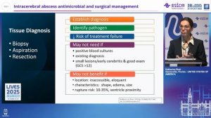 Intracerebral abscess antimicrobial and surgical management Katharina Busl