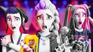 Руми, Мира и Зои потеряли цвета. Охотники на демонов.