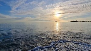 ⛴️ корабли уходят на закат 🌠🌈☀️💚