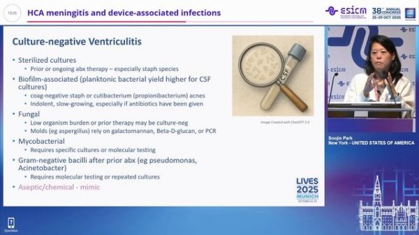 HCA meningitis and device-associated infections Park Soojin