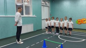 Физкультура у старших дошкольников - открытое занятие Funny Ant Malahovka