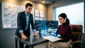 Фрагмент записи, разбор побарной темы с учеником.