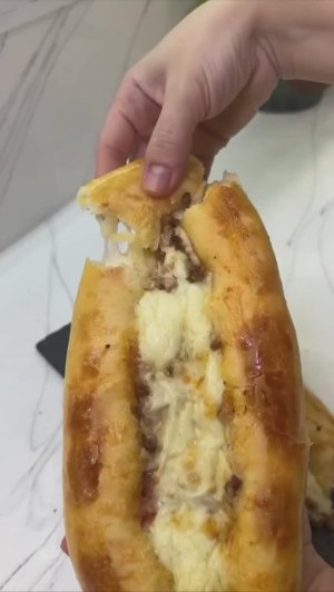 Лодочки с мясом 🥟