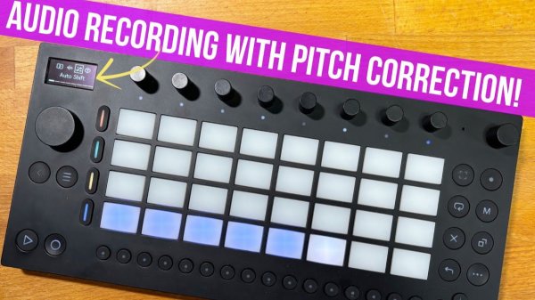 Ableton Move Massive Update: Audio Tracks and Warping!