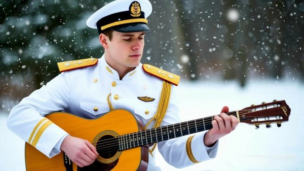 Так тихо-тихо падал белый снег... Красивейшая песня