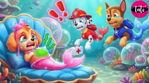 Щенячий патруль и Маршалл. Залипательное видео. Мультфильм для детей и малышей. Анимация 218