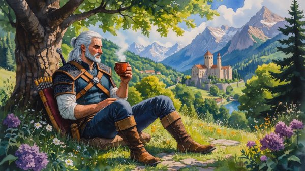 Survival Void Quests майнкрафт 1.16.5: Геральт Спокойное развитие и Квесты №3