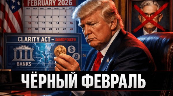 КРИПТА В ФЕВРАЛЕ: Что блокирует рост и почему Трамп не поможет? | Крипта не спит 11.02.2026