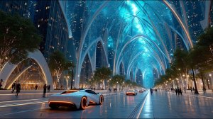 Future City 3100 | AI Smart Mega City, Flying Transit & Luxury Sky Domes