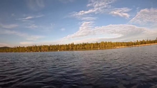 3 дня в глуши, на таёжном озере, в охотничьей избе, рыбалка поймал - отпустил...