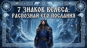 Язык Вселенной: 7 знаков Велеса, которые нельзя игнорировать