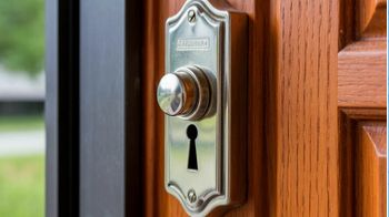 Как врезать накладной замок в деревянную дверь. смотреть онлайн