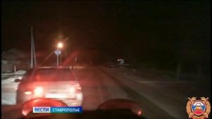 В Ставрополе дорожная полиция организовала погоню за нетрезвым водителем