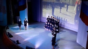 Великая Россия.. Как поют девчонки-кадеты. Лучшие ребята из России и Белоруси отдыхают в Орлёнке