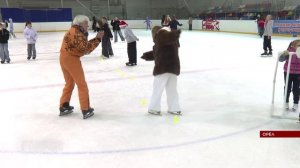 Национальный благотворительный фонд "Ангелы Победы" устроил массовое катание