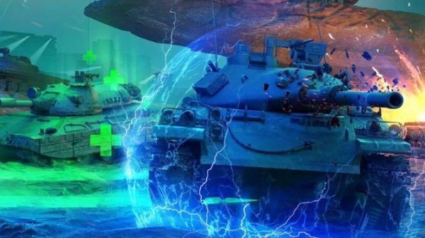 играем в TANKS BLITZ (BIG BOSS)