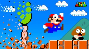 😱Все к чему прикасаться Марио удаляется из мира!