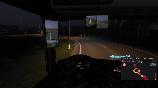 Euro Truck Simulator 2 Катаемся по России