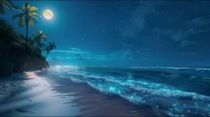 Тропический пляж: звуки волн для глубокого отдыха – 3 часа