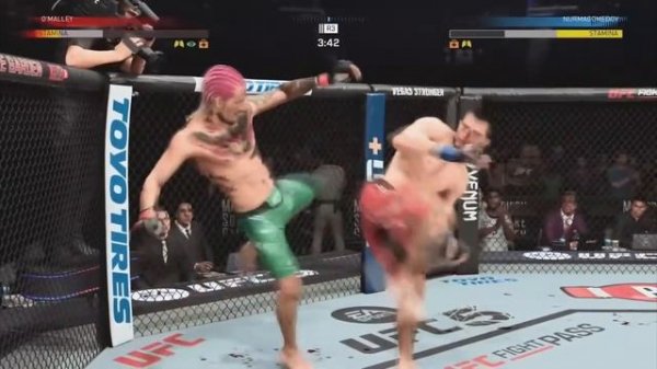 Умар Нурмагомедов делает нокаут шону
UFC 5