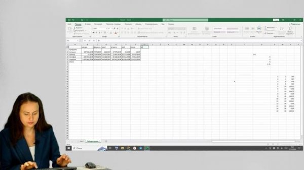 Конаныхина Т.Н. Лабораторная работа №5 Создание и редактирование формул в Microsoft Excel