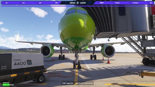 MSFS2024 Fenix simulations A320-200 SL, SIB005, Vatsim, Sochi(URSS) - Aktau(UATE)