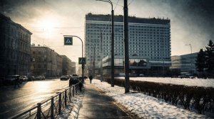 Солнечная прогулка от Балтийской мимо "Советской" до Крюкова (Февраль 2025)