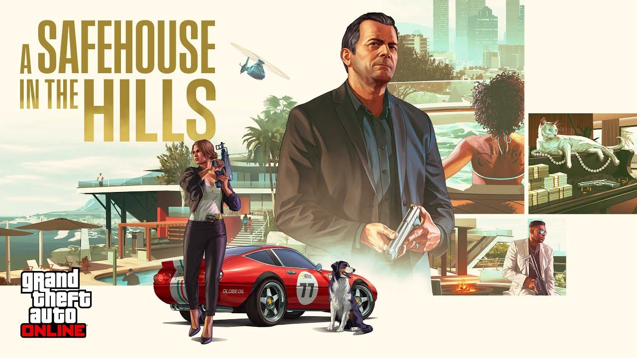GTA: Online "A safehouse in the hills" Первый взгляд смотреть онлайн