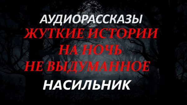 СТРАШНЫЕ РАССКАЗЫ НА НОЧЬ-НАСИЛЬНИК