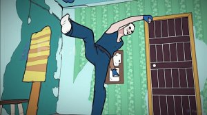 Акробатический удар ногой