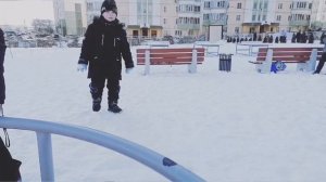 Майнкрафт на школьной площадке часть 1