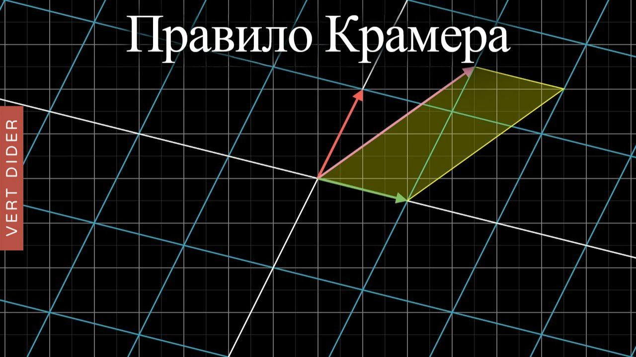 Суть линейной алгебры: #12. Правило Крамера [3Blue1Brown] смотреть онлайн