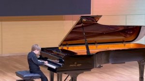 Лев Гоголев 8 лет, Л.В.Бетховен Соната №20, ч.1