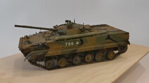 Готовая модель БМП-3, масштаб 1:35.