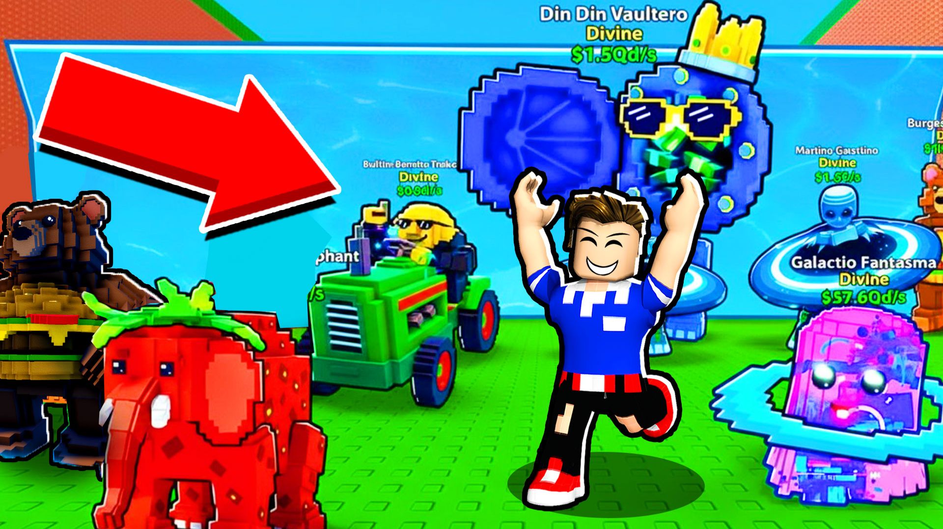 СОБРАЛ ВСЕХ DIVINE БРЕЙНРОТ В СПАСИ БРЕЙНРОТА ОТ ЦУНАМИ В РОБЛОКС смотреть онлайн