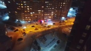 Огни ночного города Новосибирск/ Вид с 16-ти этажного дома мкр. Горский на правый берег реки Обь. ❤️