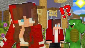 Сестра Джей Джей становится НЕВИДИМОЙ!? Майнкрафт Мультик