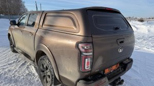 Топчик! Стеклопластиковый кунг на китайский пикап Great Wall Poer