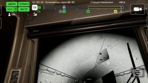 Перегон поезда 81-760 (Ока) Новогиреево-Новокосино! Москва Калининская линия в Subtrainsit drive!