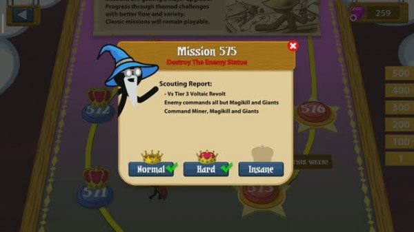 Mission Weekly | Levels 575 | Insane