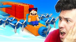 Смогу ли я построить САМЫЙ КРУТОЙ САМОЛЁТ в Роблокс?