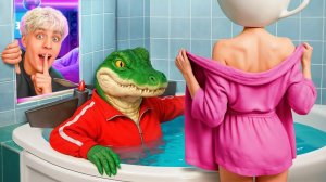 Построили 3 СЕКРЕТНЫЕ КОМНАТЫ, Чтобы Следить за БОМБАРДИРО КРОКОДИЛО !