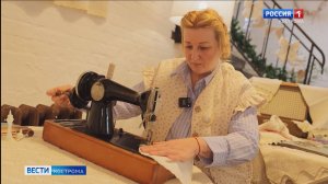 Гены проснулись и заставили костромичку сесть за бабушкину швейную машинку