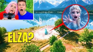 Мой дрон нашёл Эльзу в реальной жизни!