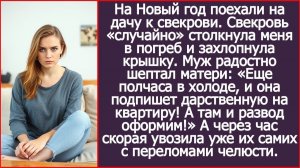 Свекровь заперла меня в погребе, чтобы отнять квартиру! | ИСТОРИИ ИЗ ЖИЗНИ | АУДИО РАССКАЗЫ