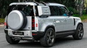 LAND ROVER Defender 110, брутальный внедорожник, интерьер и экстерьер.