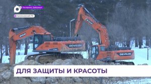 Расчистка русла реки Дачной продолжается в Арсеньеве